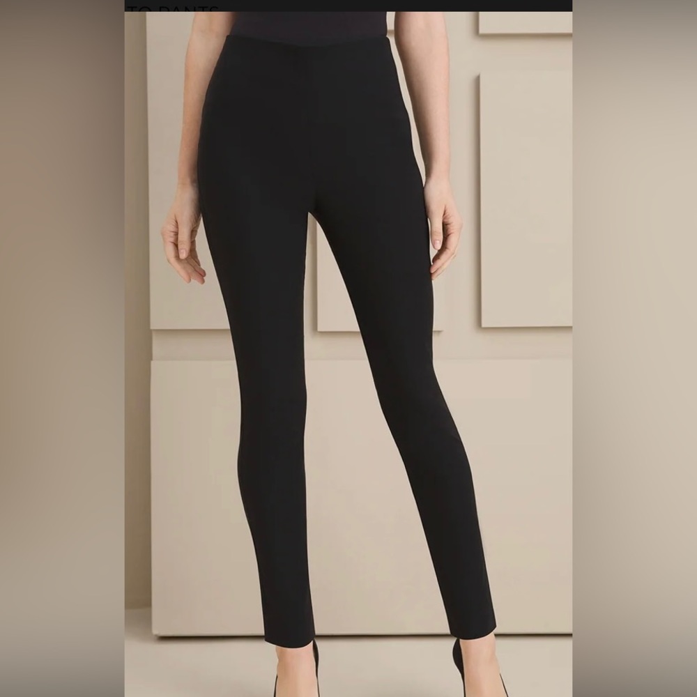 Chicos elastic waist pants